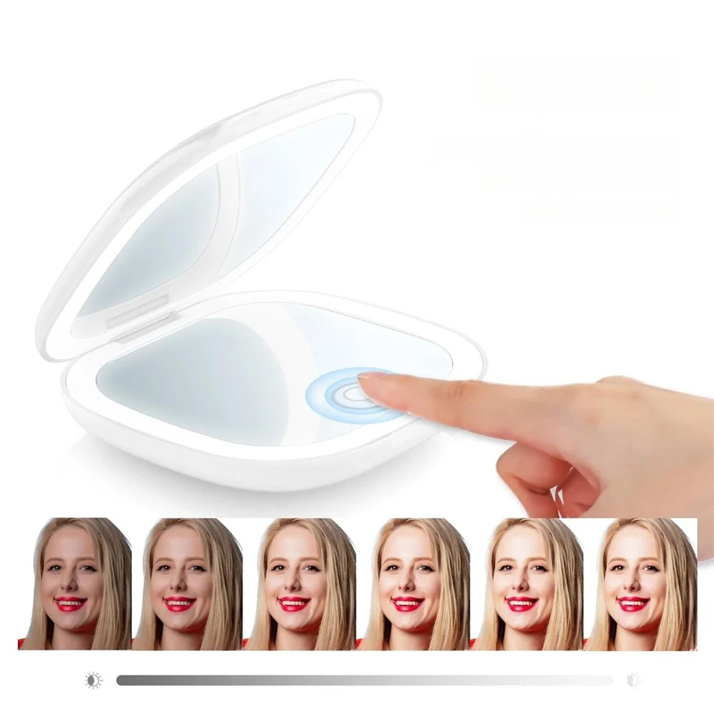 Compact Led Makeup Mirror