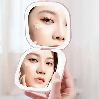 Compact Led Makeup Mirror