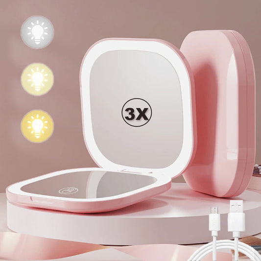 Compact Led Makeup Mirror